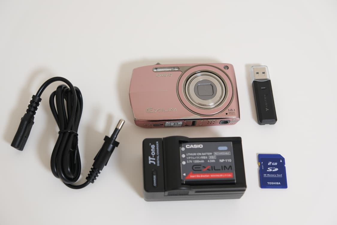 카시오 엑슬림 z2300 핑크  (모카,로제,나연,미연 디카) 상품이미지10