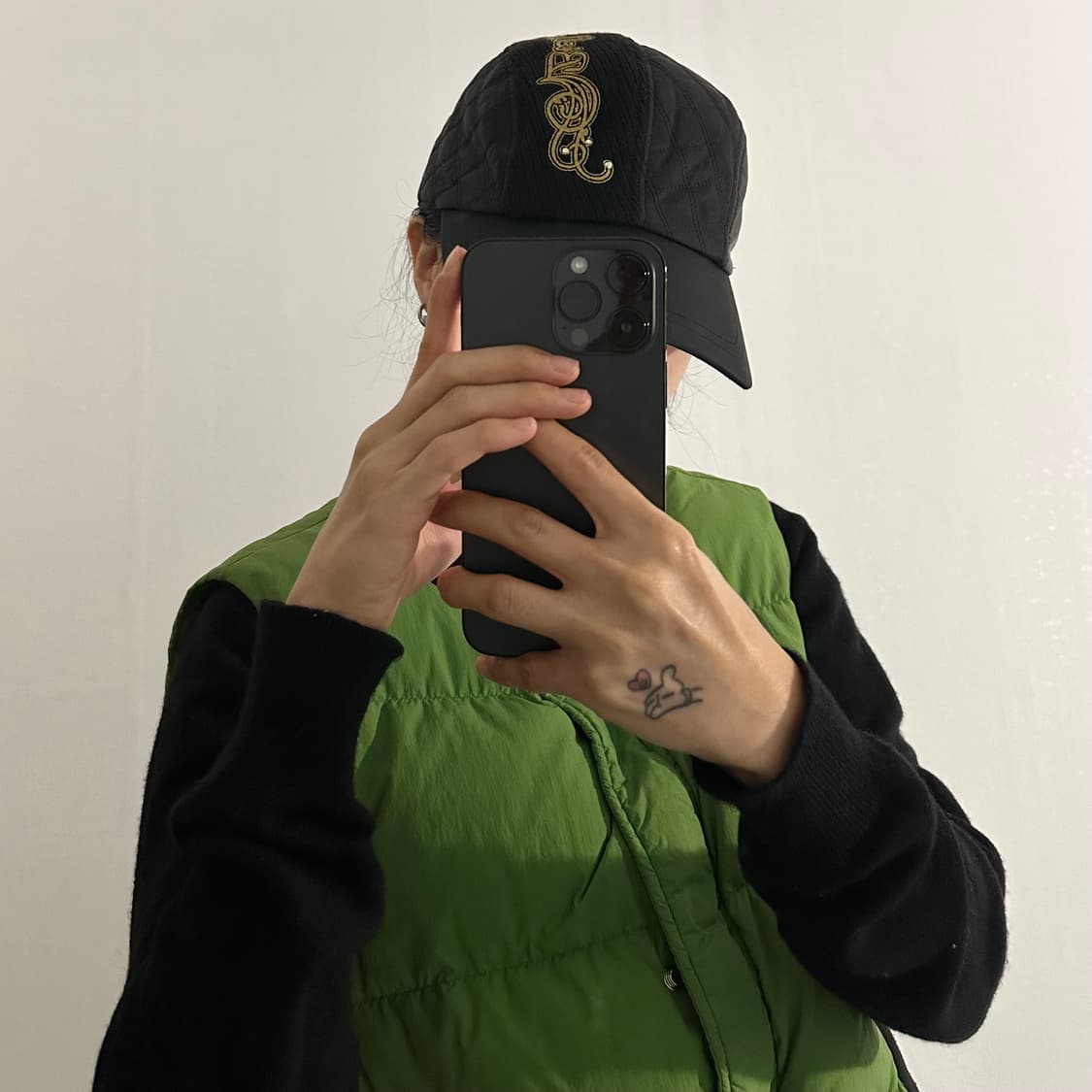 휠라 이탈리아 큐빅 니트 누빔 볼캡 상품이미지1