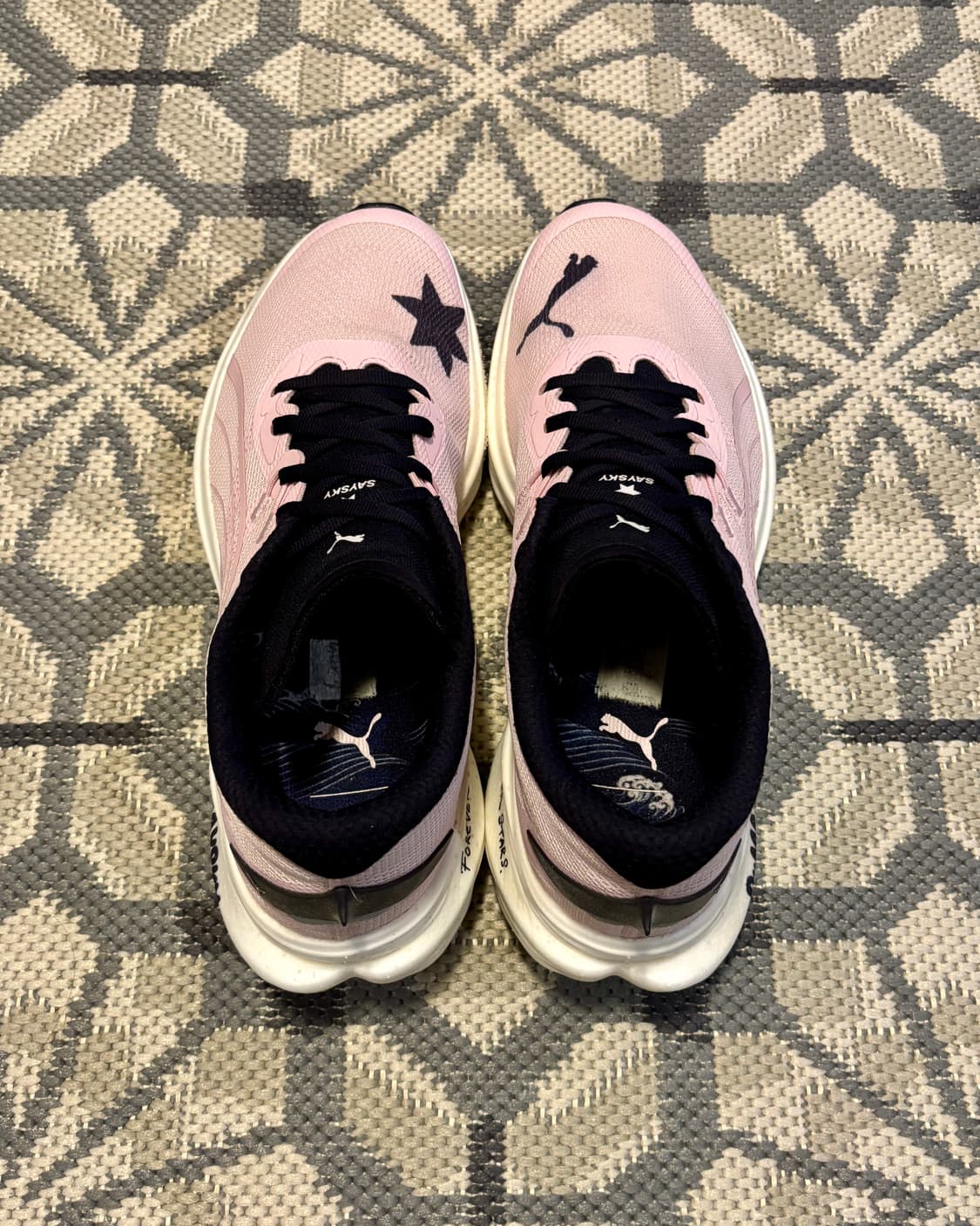 (270) 푸마x세이스카이 디비에이트 나이트로3 로즈 모브 뉴 네이비 상품이미지3