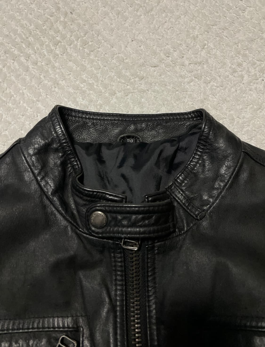 [50] Lhomme en cuir 웨스턴 무드 소가죽 포켓 레더 상품이미지4