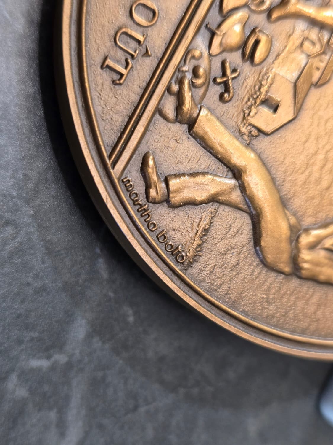 FRANCE, "NUIT DU 4 AOUT 1978" Bronze 상품이미지4