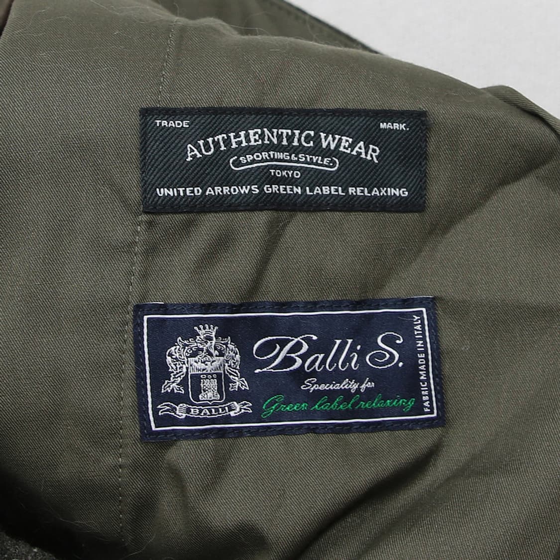 (착용컷) UNITED ARROWS 모직 팬츠 (남성용 34.5) 상품이미지6