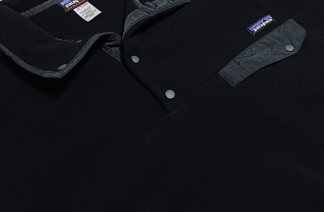 🇳🇮 [L] 파타고니아 신칠라 스냅티 - 블랙 / 포지 그레이  상품이미지5