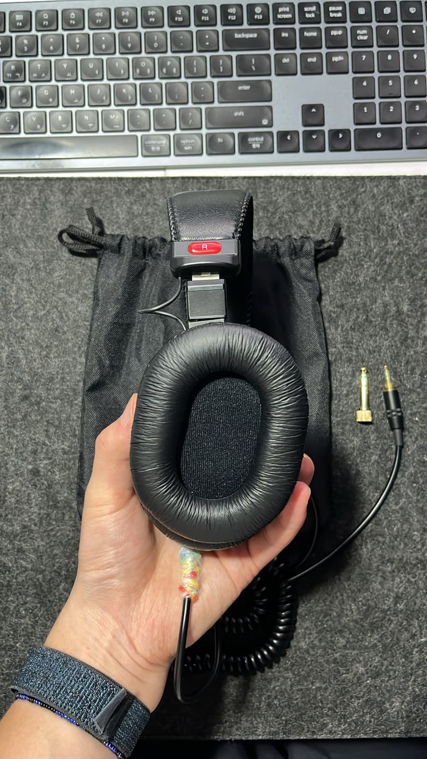 Sony MDR-7506 헤드셋 상품이미지4