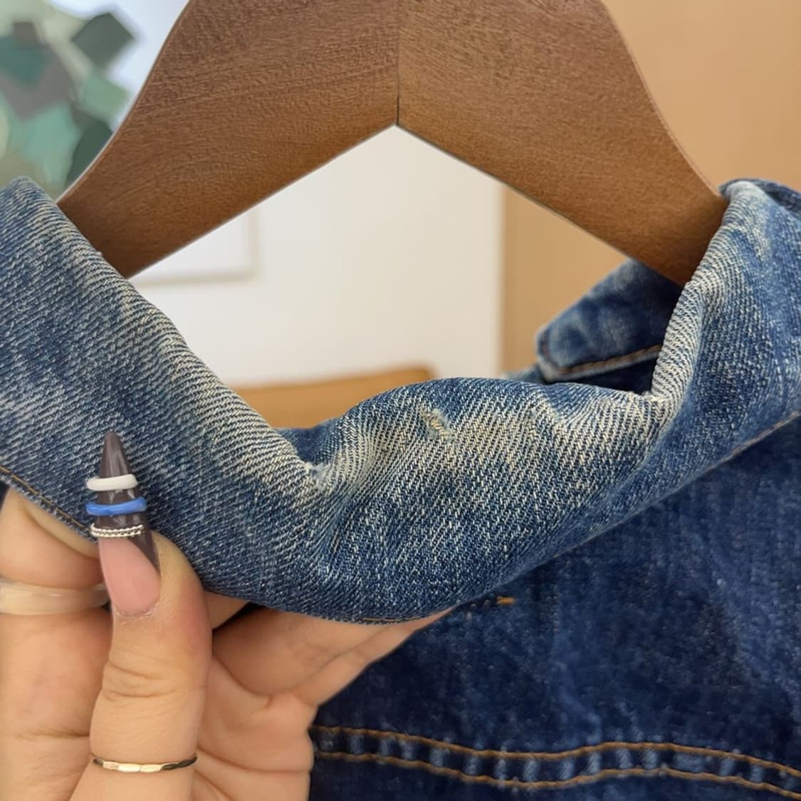 리바이스 빈티지 트러커 데님 워크 자켓 90 C07938 상품이미지6