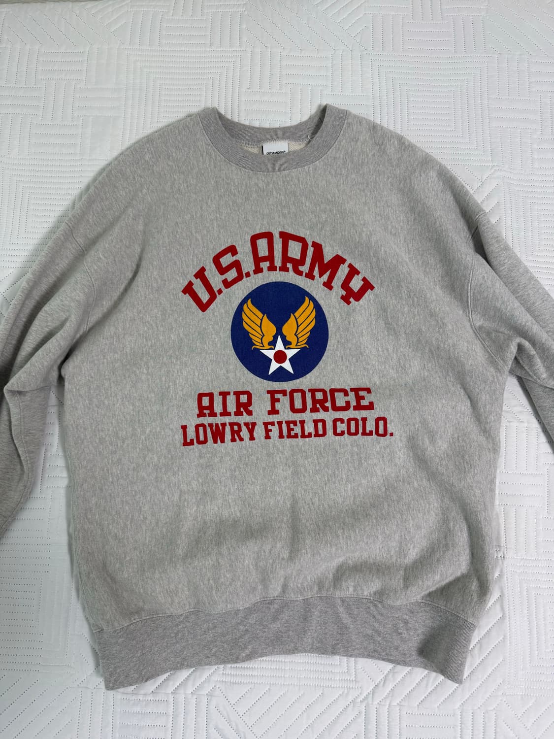 [무료배송] 아웃스탠딩 MIL SWEAT(US ARMY) 상품이미지3