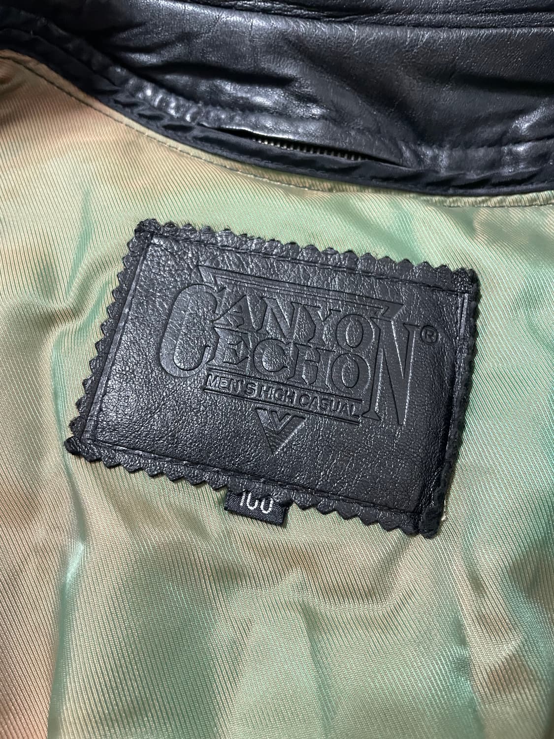 빈티지9. 90s 양가죽 램스킨 라이더 레더 점퍼 자켓 상품이미지3