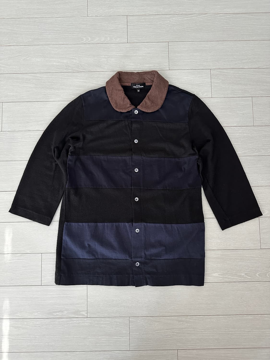 꼼데가르송 트리콧 7부 가디건 상품이미지1