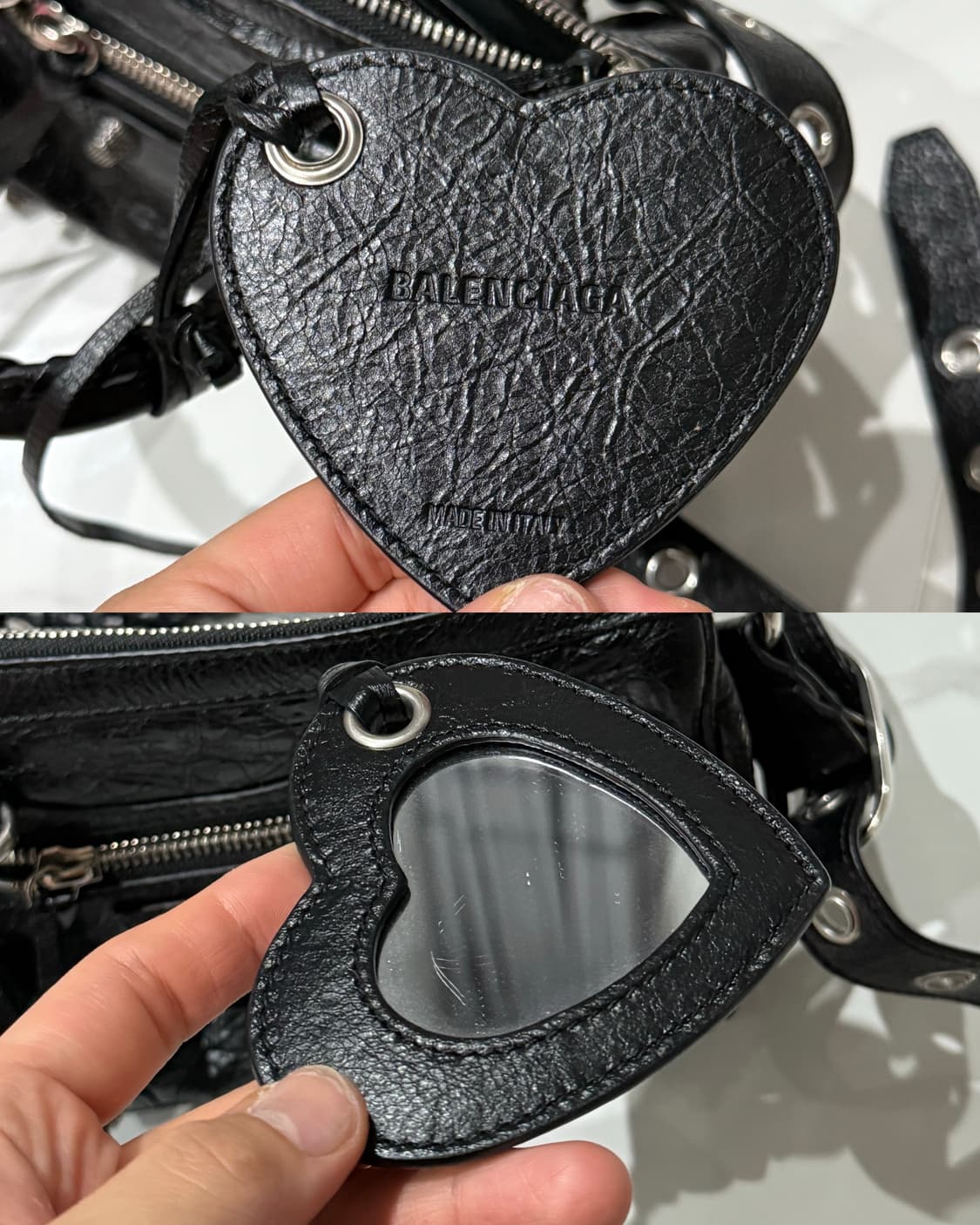 발렌시아가 르 카골 미니 더플 숄더백 블랙 상품이미지9