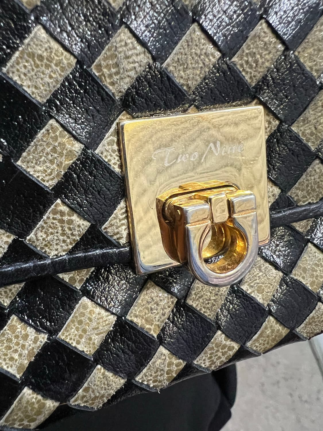 Two Nine vintage Checkered Wallet 상품이미지3