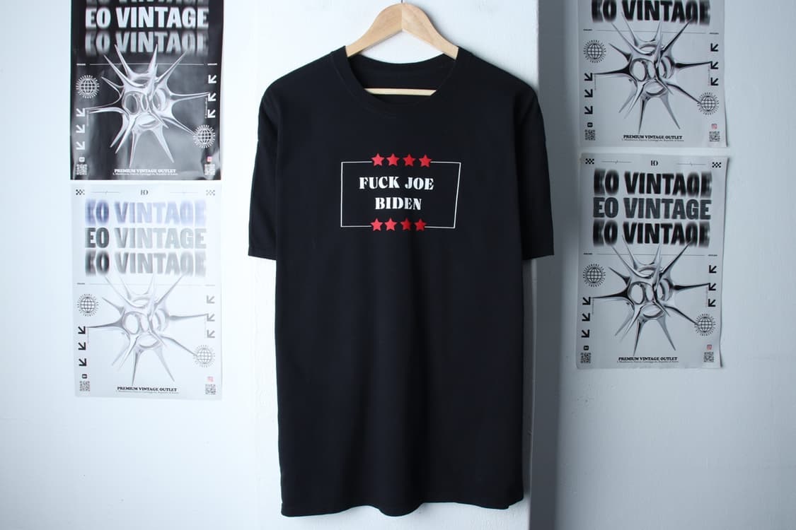 (2XL) 브랜드빈티지 반팔 티셔츠 USA 빅사이즈 블랙-H30164 상품이미지2
