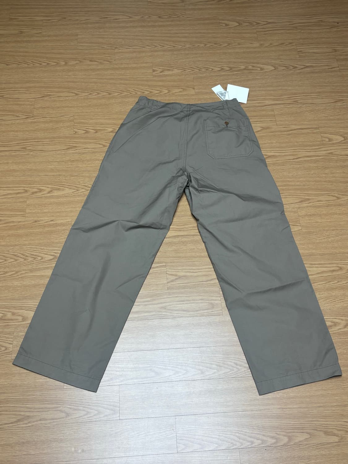 [새상품] 나나미카 사이드 벨트 와이드 팬츠 34사이즈 상품이미지5