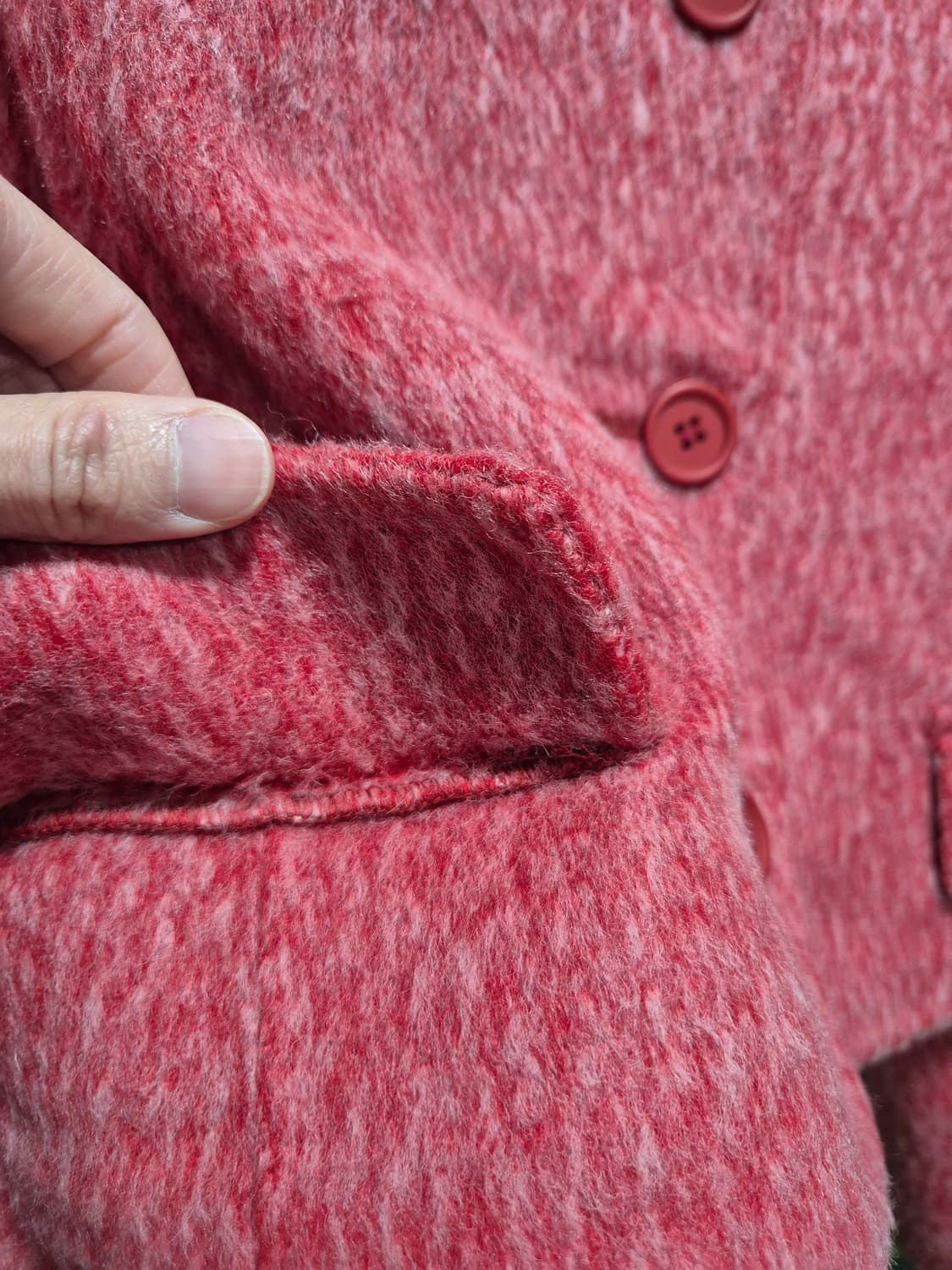 (세일)(새상품)CHE크롭 울 자켓 .새상품 상품이미지3