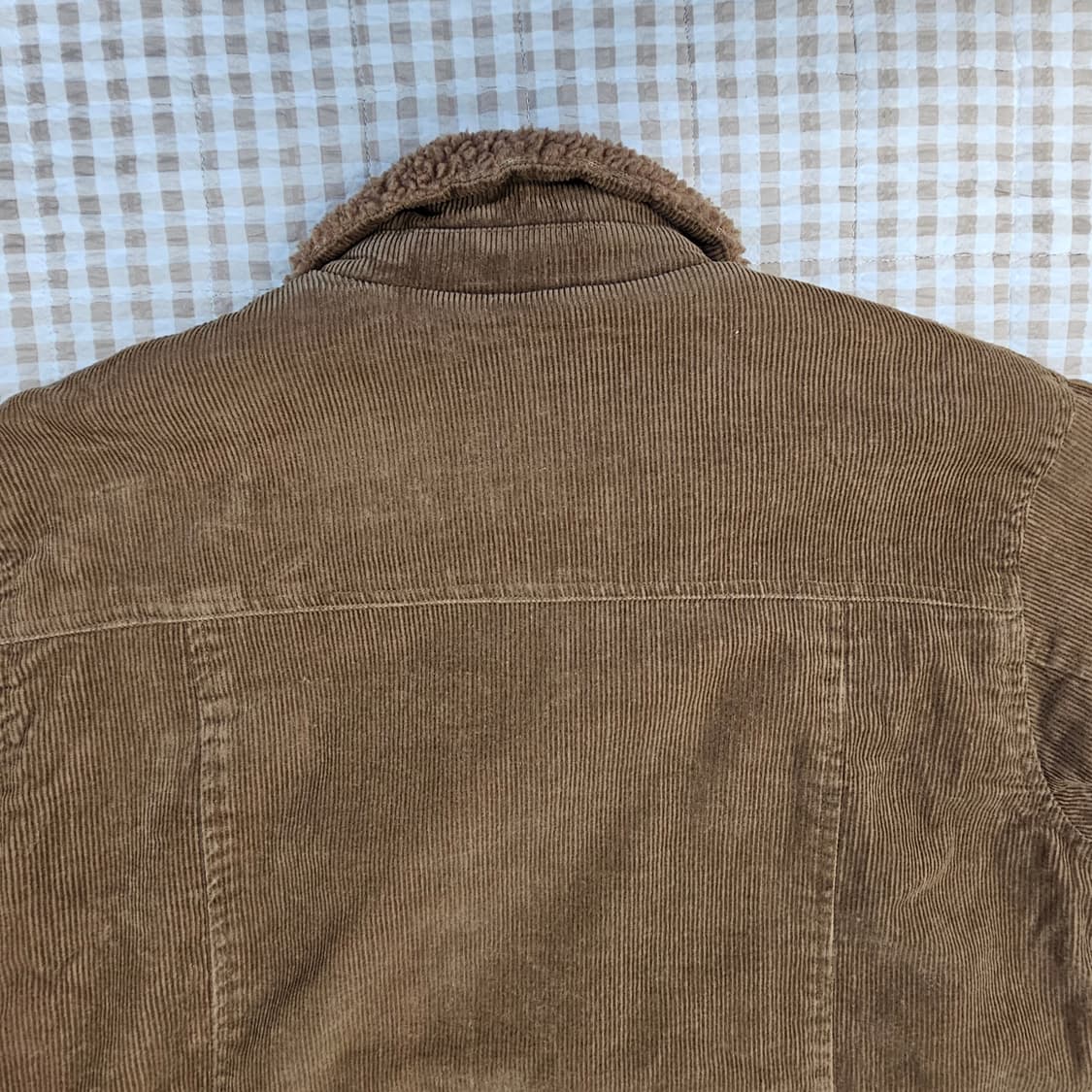 심플한 골덴 쉐르파 면점퍼 남자100 상품이미지5