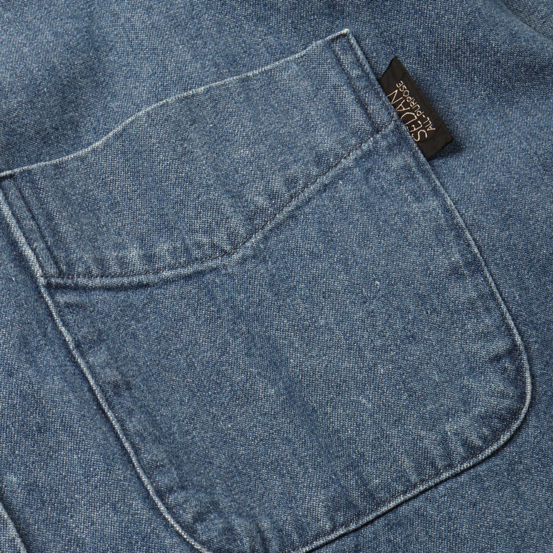 SEDAN ALL-PURPOSE Denim Big B.D Shirt 상품이미지6