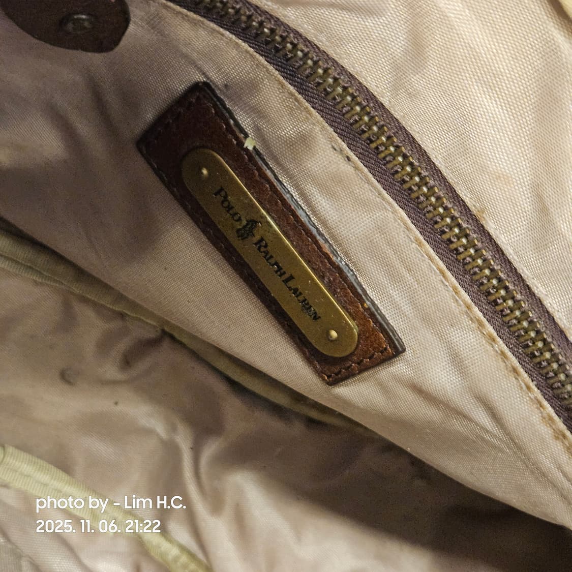 폴로 랄프로렌 하운드투스 체크 크로스백 상품이미지3