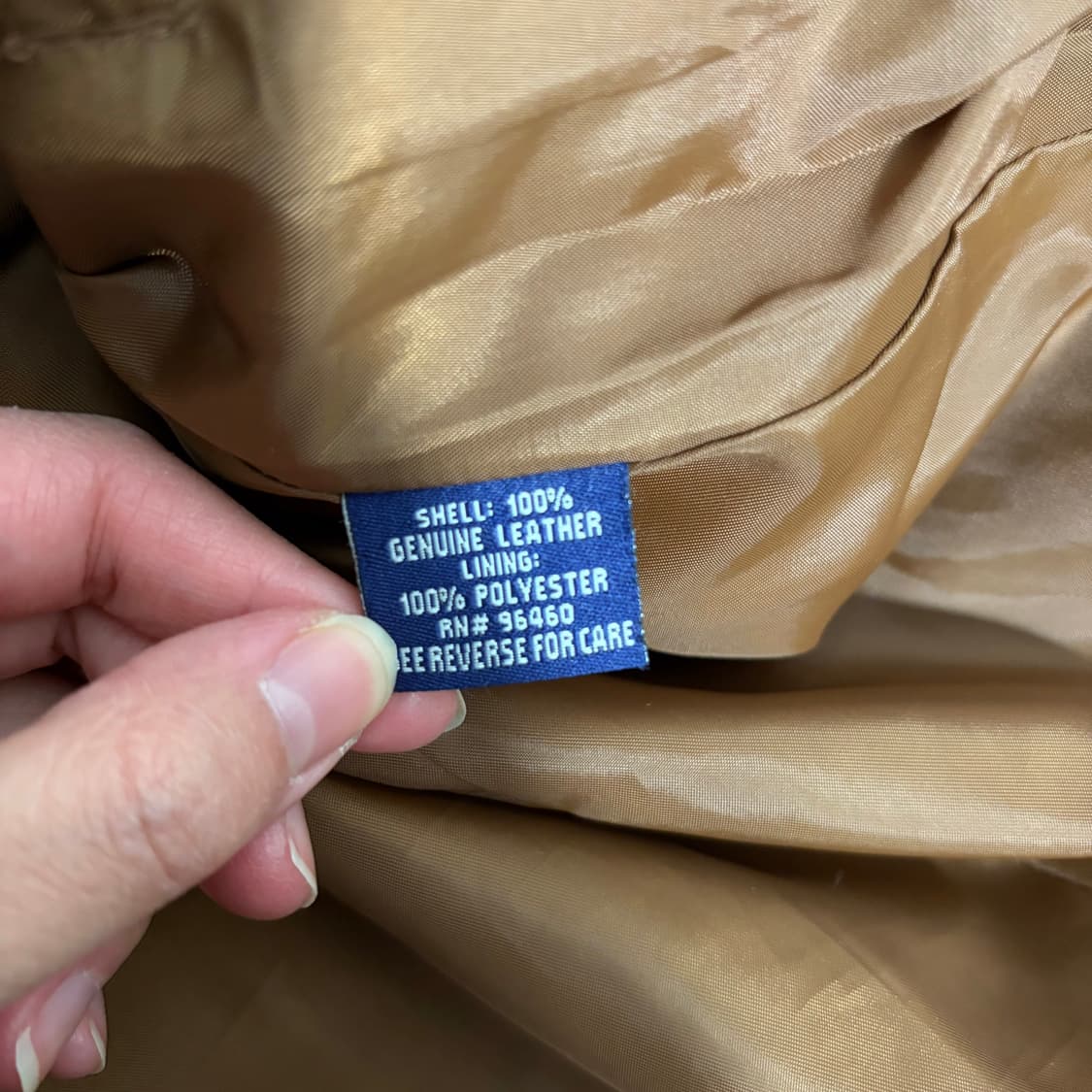 스웨이드 브라운 가죽 자켓(Free) 상품이미지6