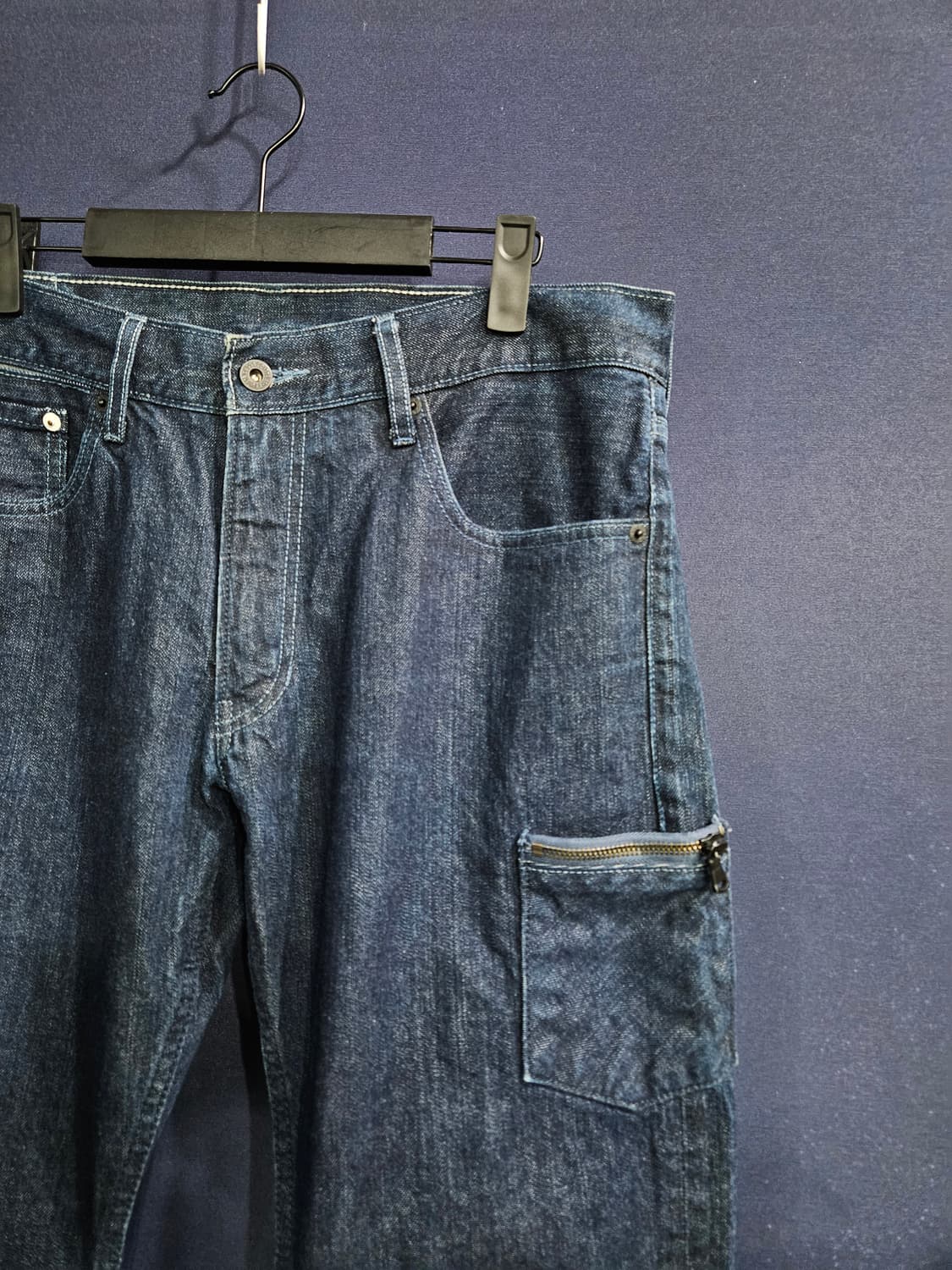 리바이스 514 네이비 남성 허리 34 데님팬츠  상품이미지4