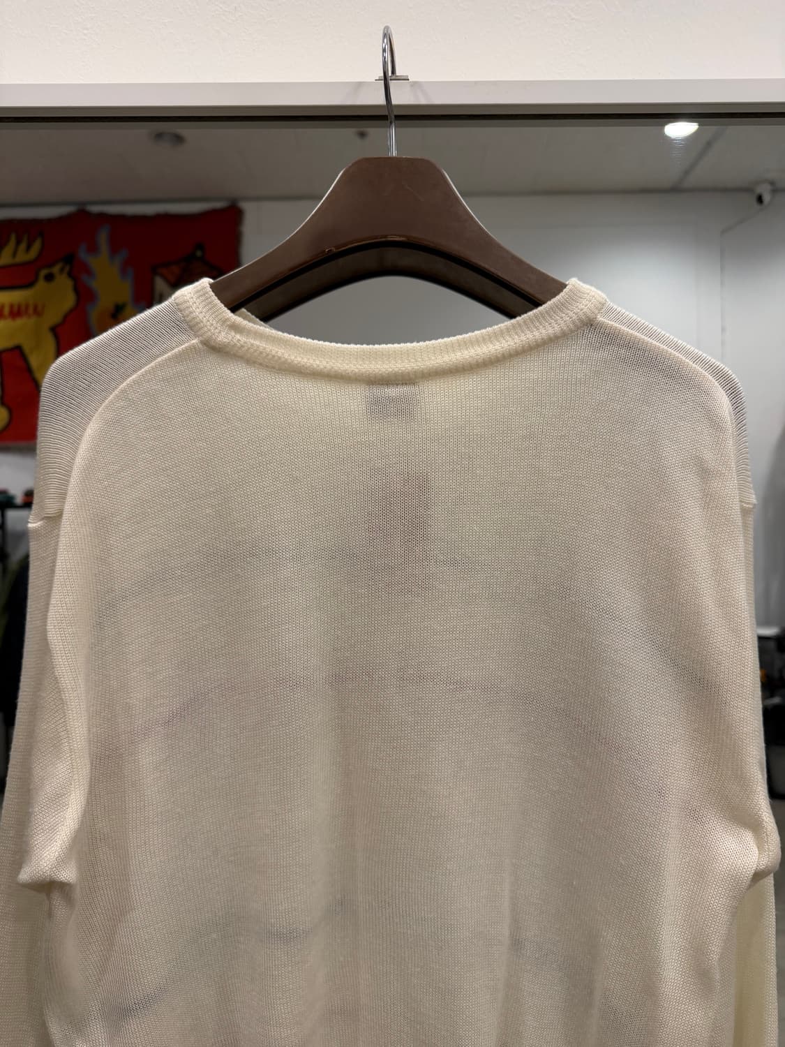 90s Lacoste 라코스테 스트라이프 니트 상품이미지6