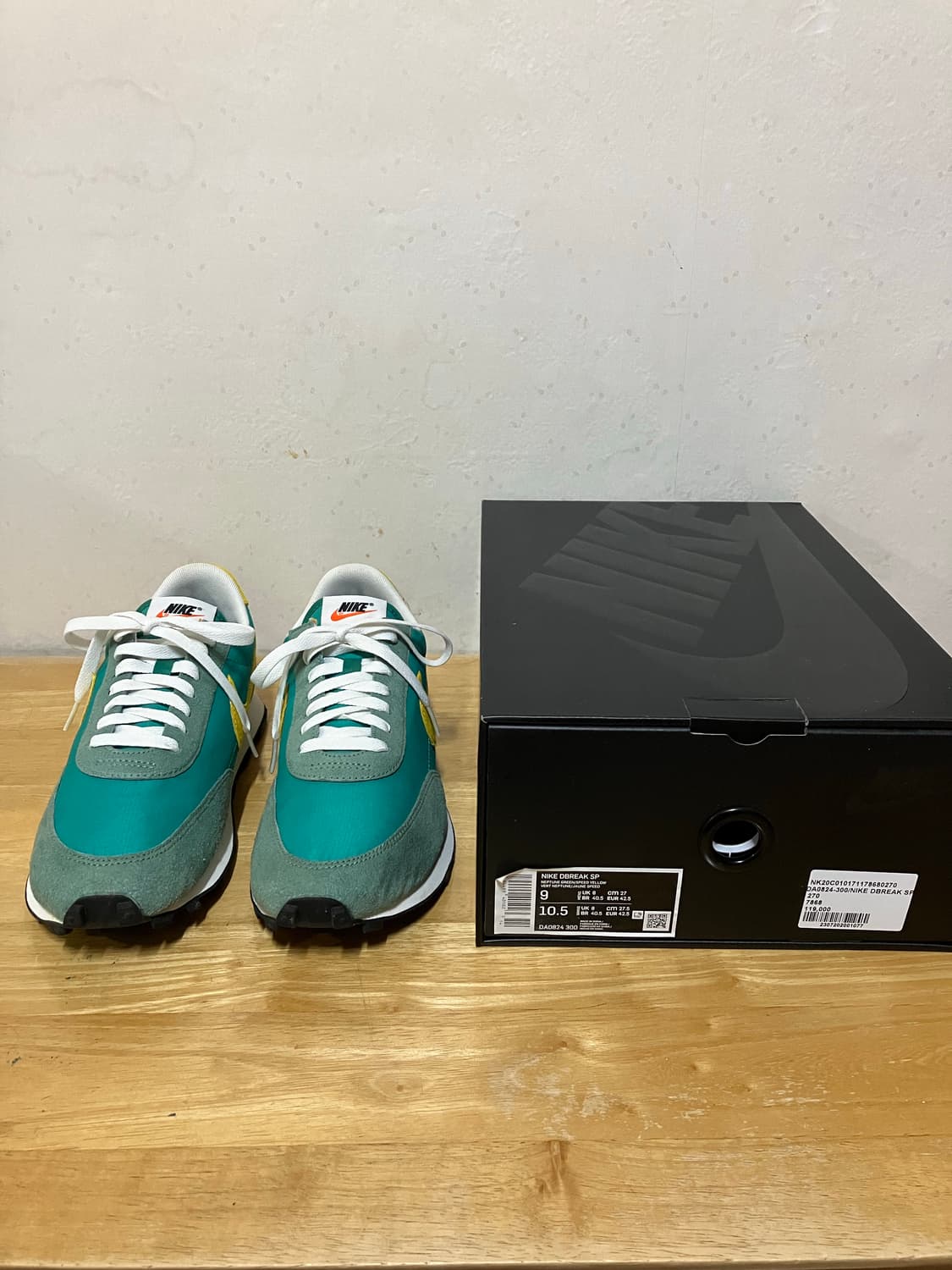 나이키 데이브레이크 sp 넵튠그린 270사이즈 판매합니다 상품이미지2