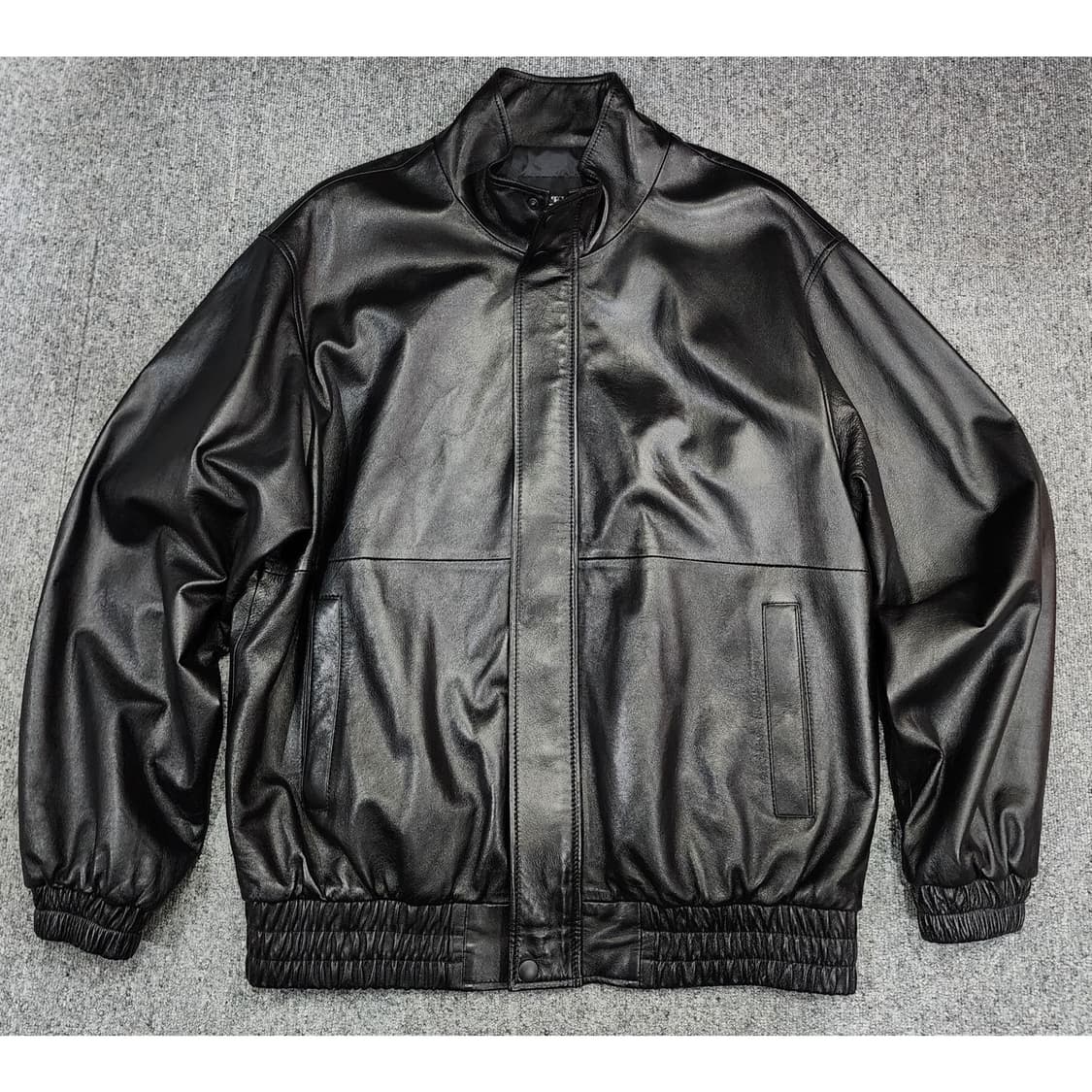 도프제이슨 오버핏 램스킨 양가죽 자켓 레더자켓 M 상품이미지1