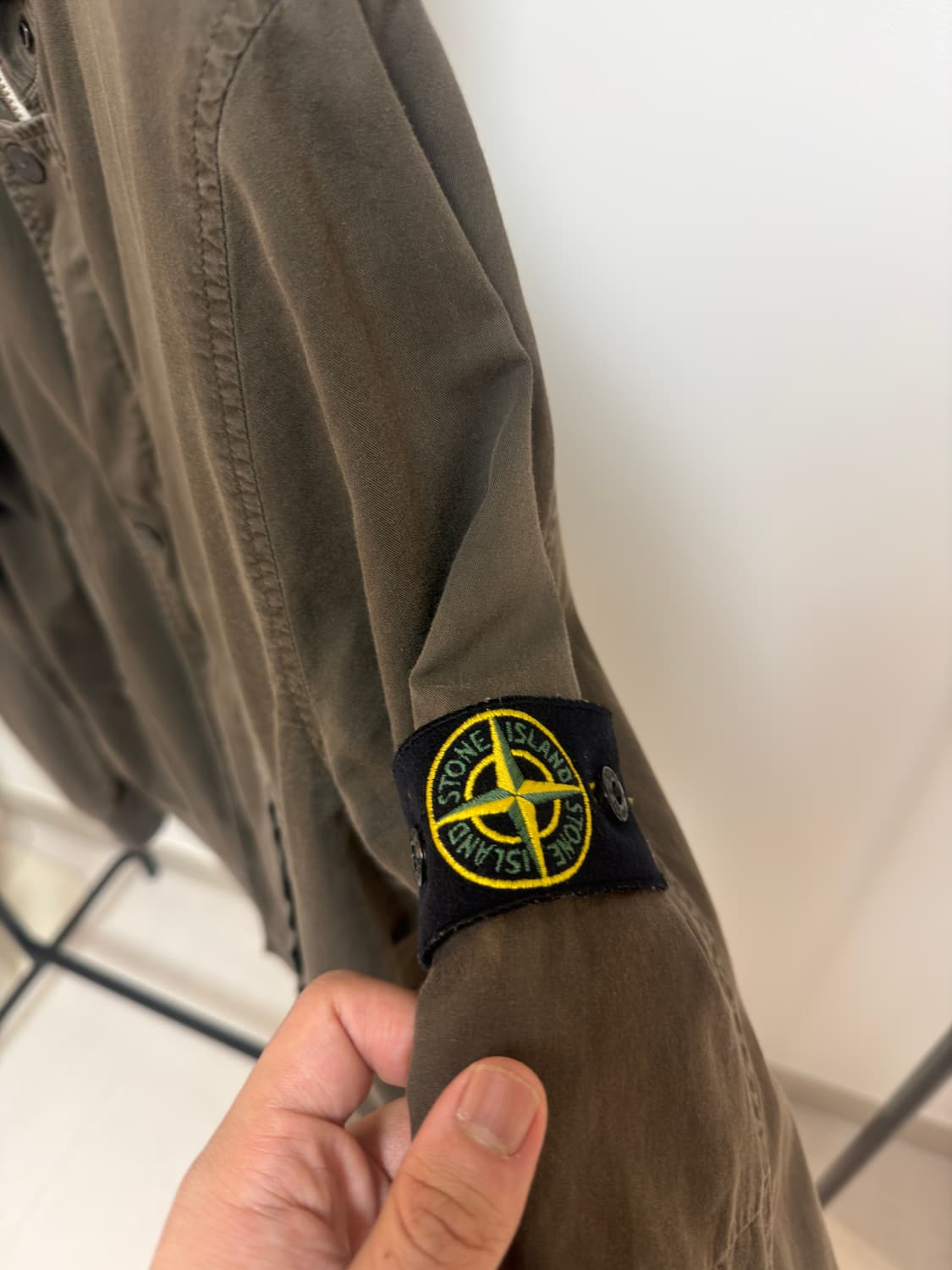 [백화점판,XL] 00’s 스톤아일랜드 아카이브 리버시블 자켓 브라운 상품이미지2