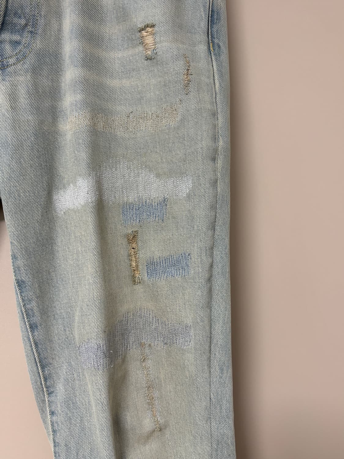 HOLLYWOOD TRADING COMPANY 빈티지 워싱 청바지 33 상품이미지3