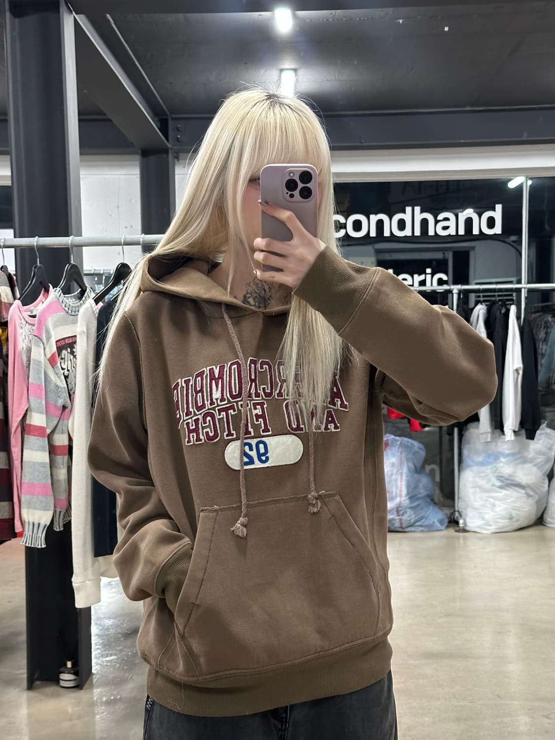 아베크롬비 앤 피치 후드 상품이미지1