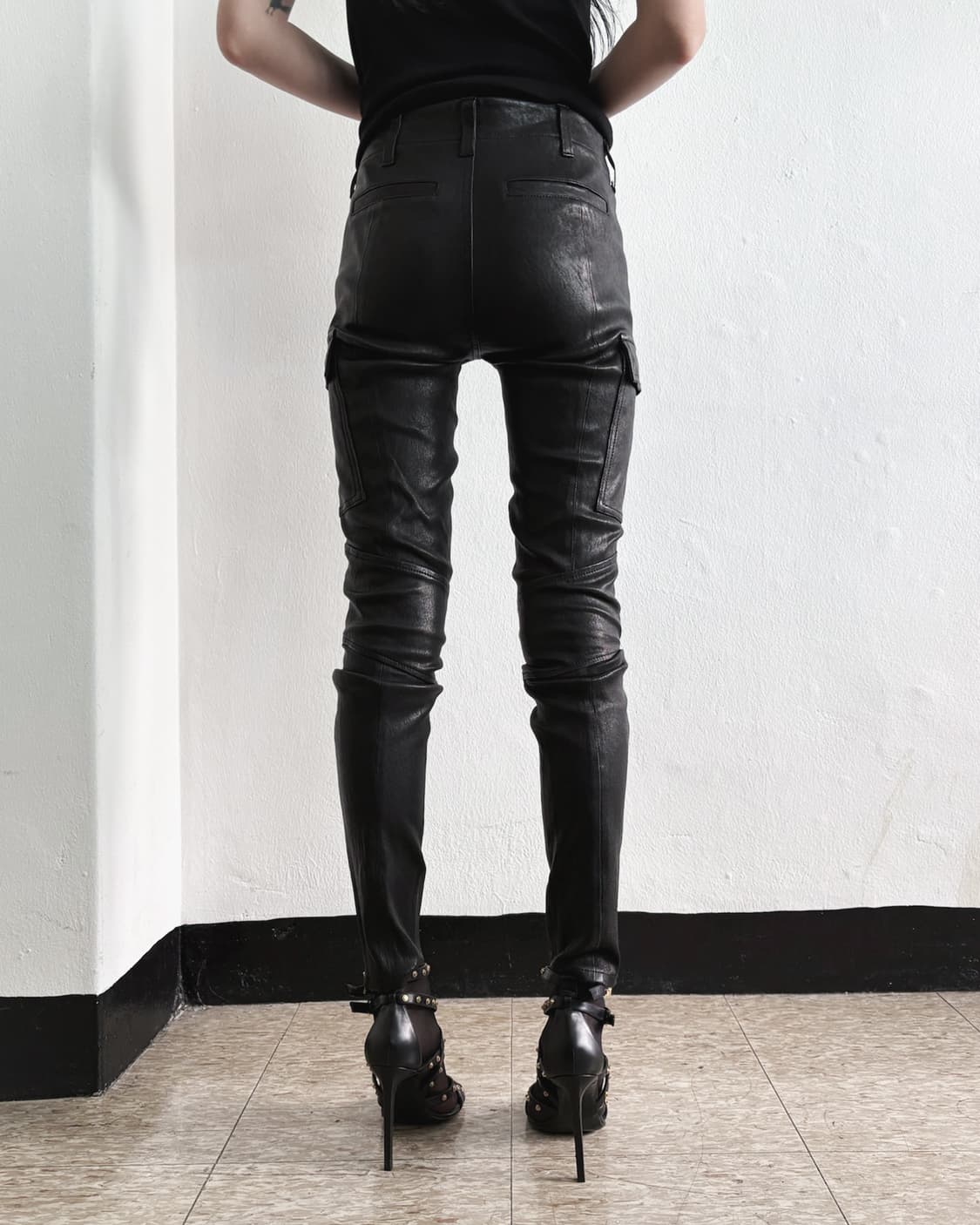 new* J BRAND 카고 레더 바이커팬츠 상품이미지3