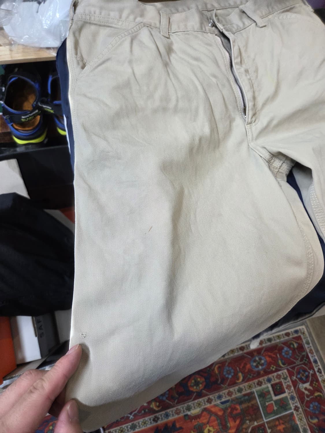 칼하트 빈티지 일본판 카펜터 면 팬츠 xl 대략 33 상품이미지8