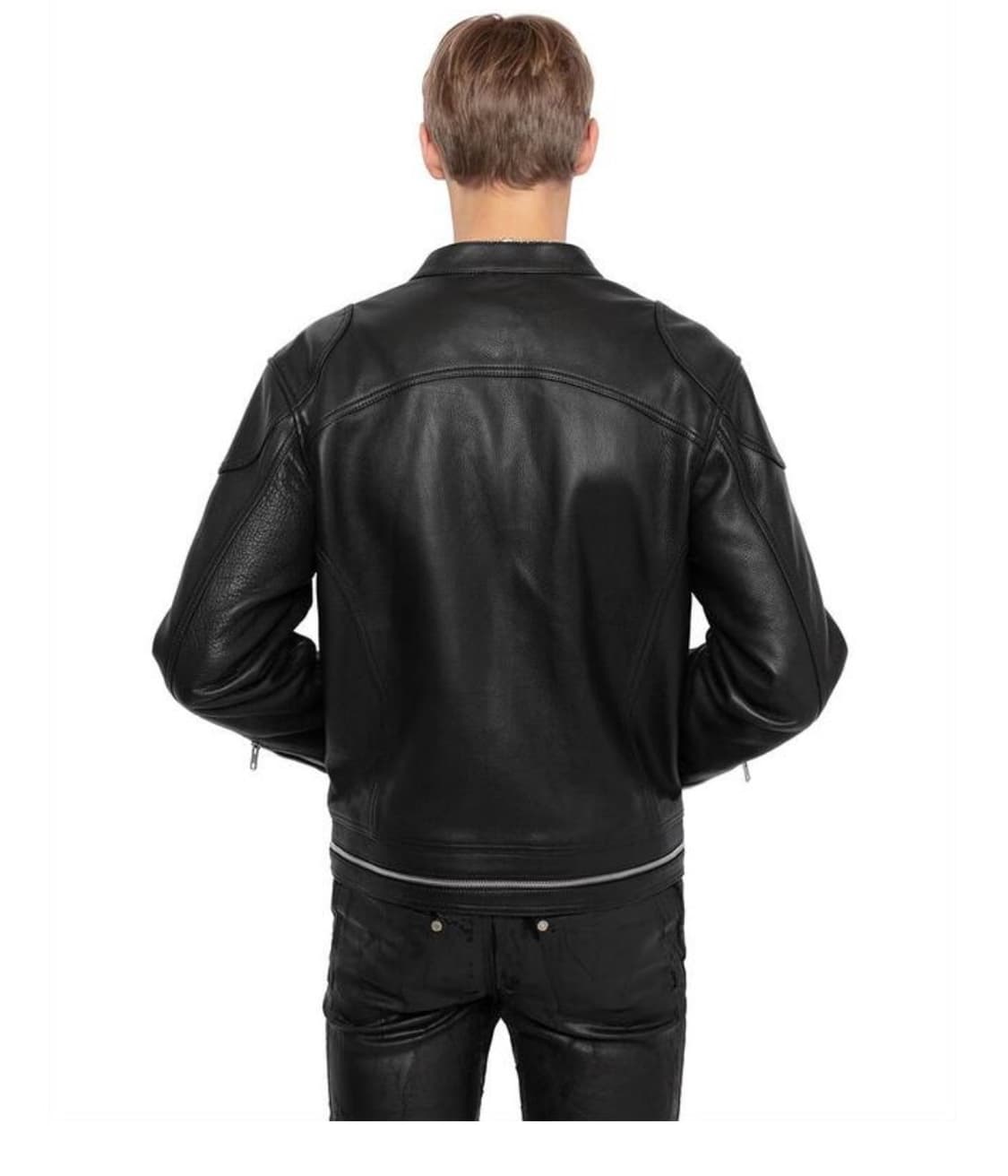 레이서월드와이드RACER WORLDWIDE 트랙 레더 자켓 상품이미지2