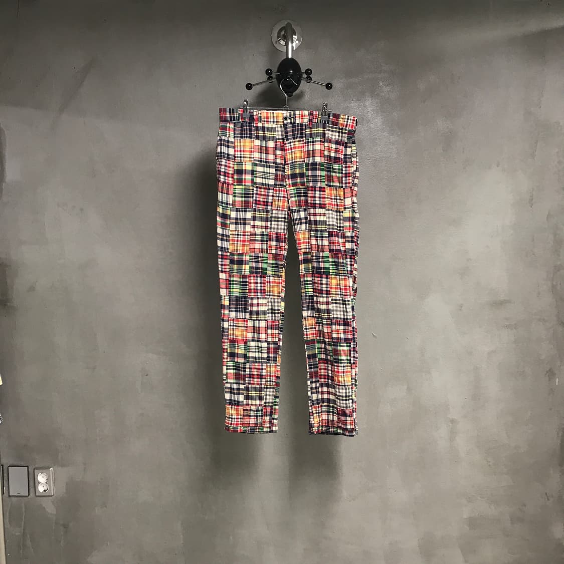 폴로 랄프로렌 체크패턴 팬츠 34/32 상품이미지1