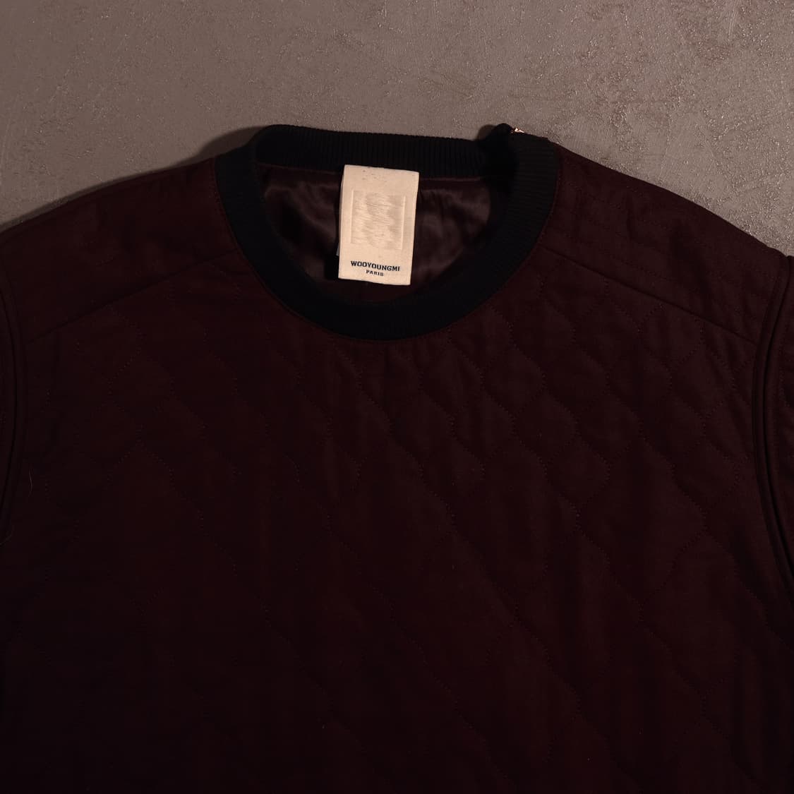 우영미 퀄팅 스웨터 상품이미지2