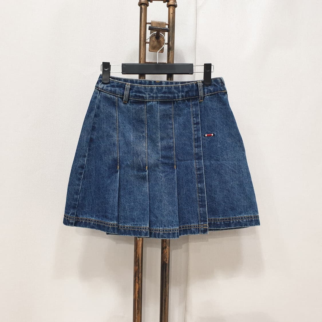 로맨틱크라운 데님 스커트 치마(S) 상품이미지1