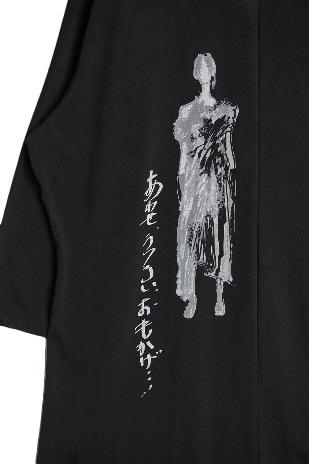 새상품 요지야마모토 스탠드 프린팅 롱 블라우스 2사이즈 상품이미지6