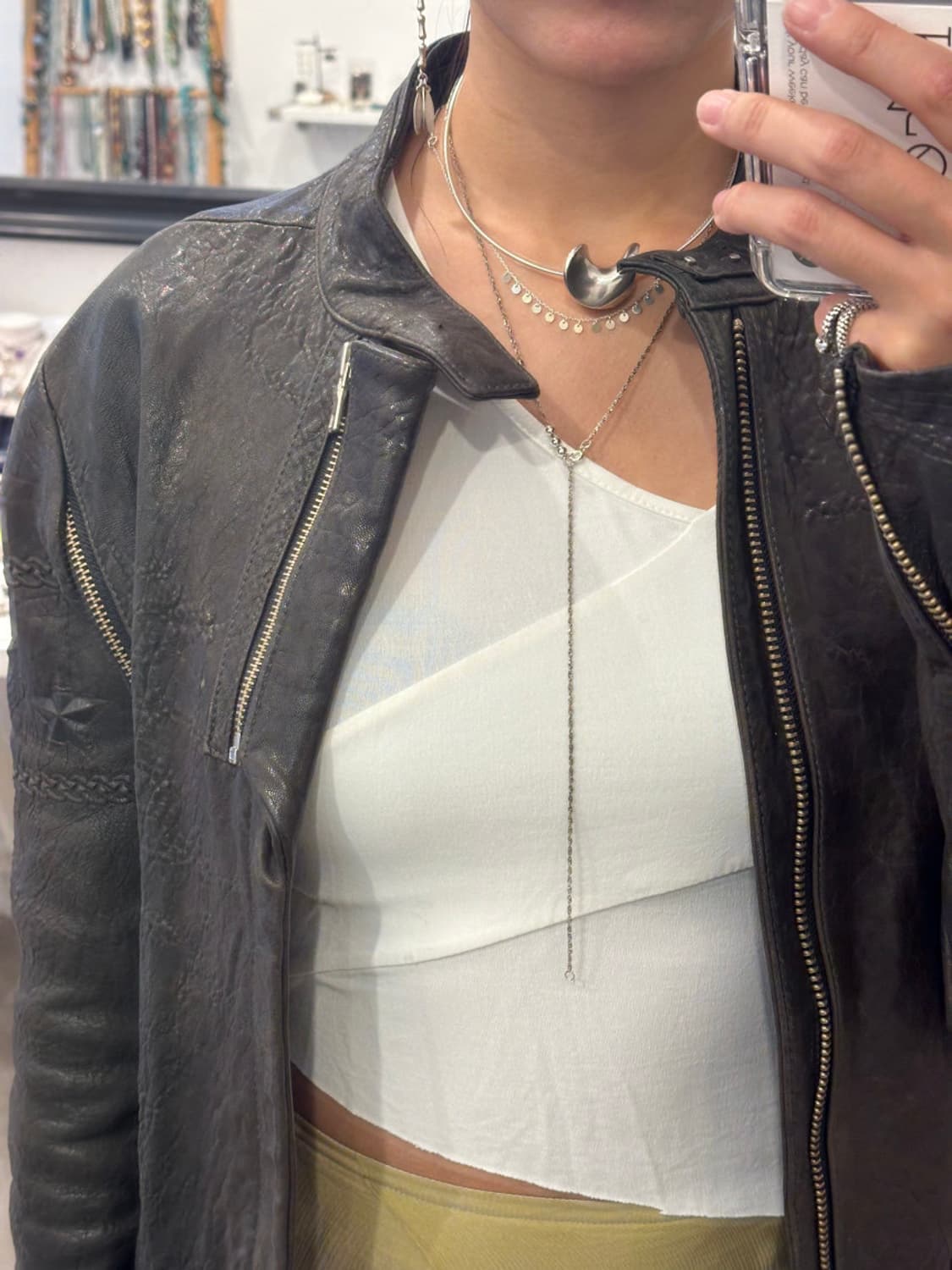 Musta Trio Flow 925Silver Necklace 상품이미지8