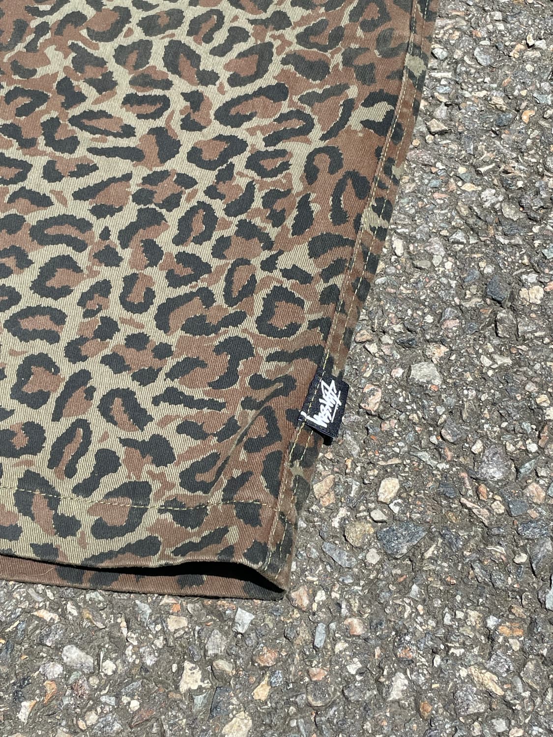 Stüssy Japan Leopard Beach Shorts (L) 상품이미지2