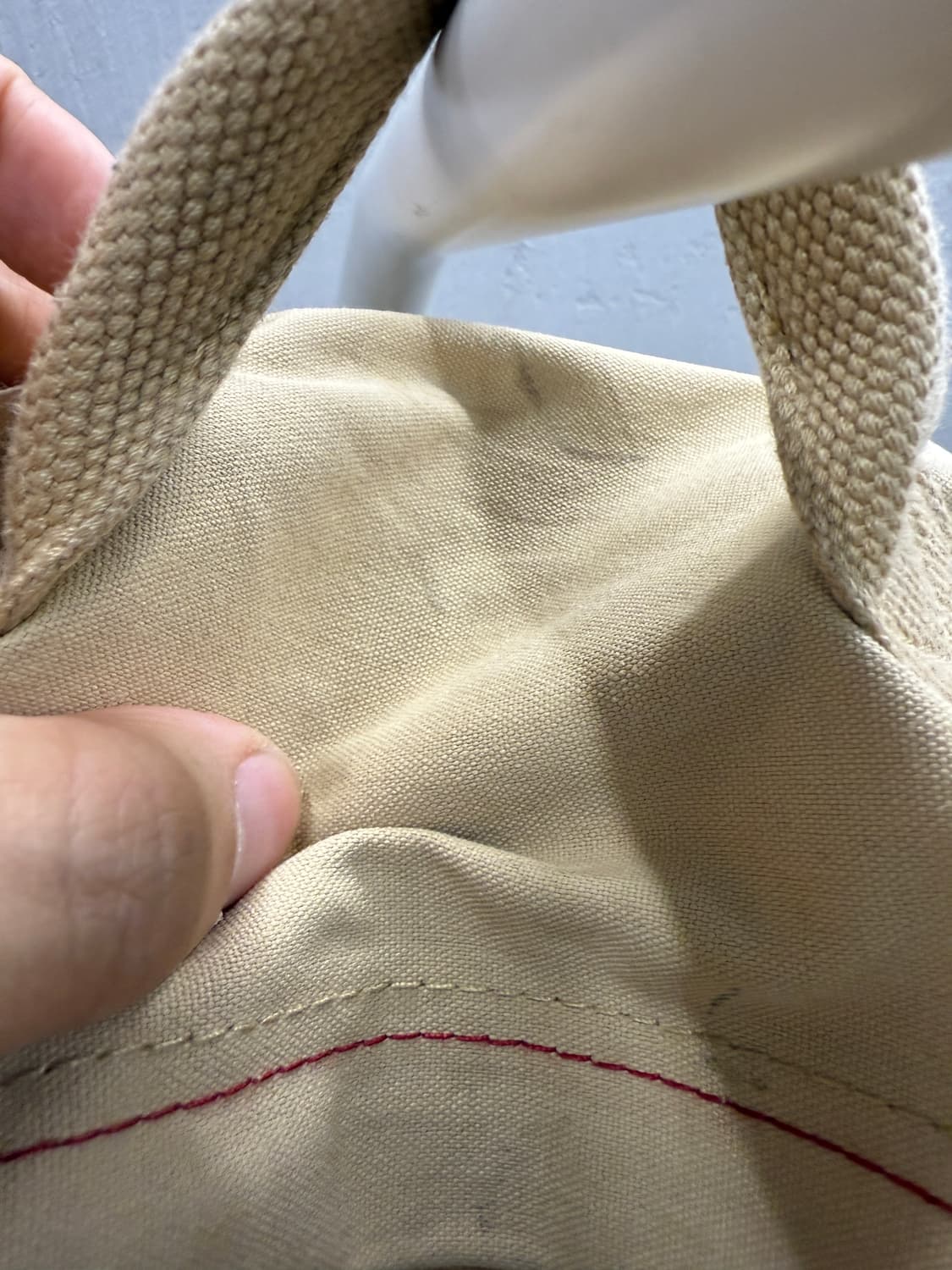 이스트팩 패디드 파커 베이지 백팩 상품이미지4