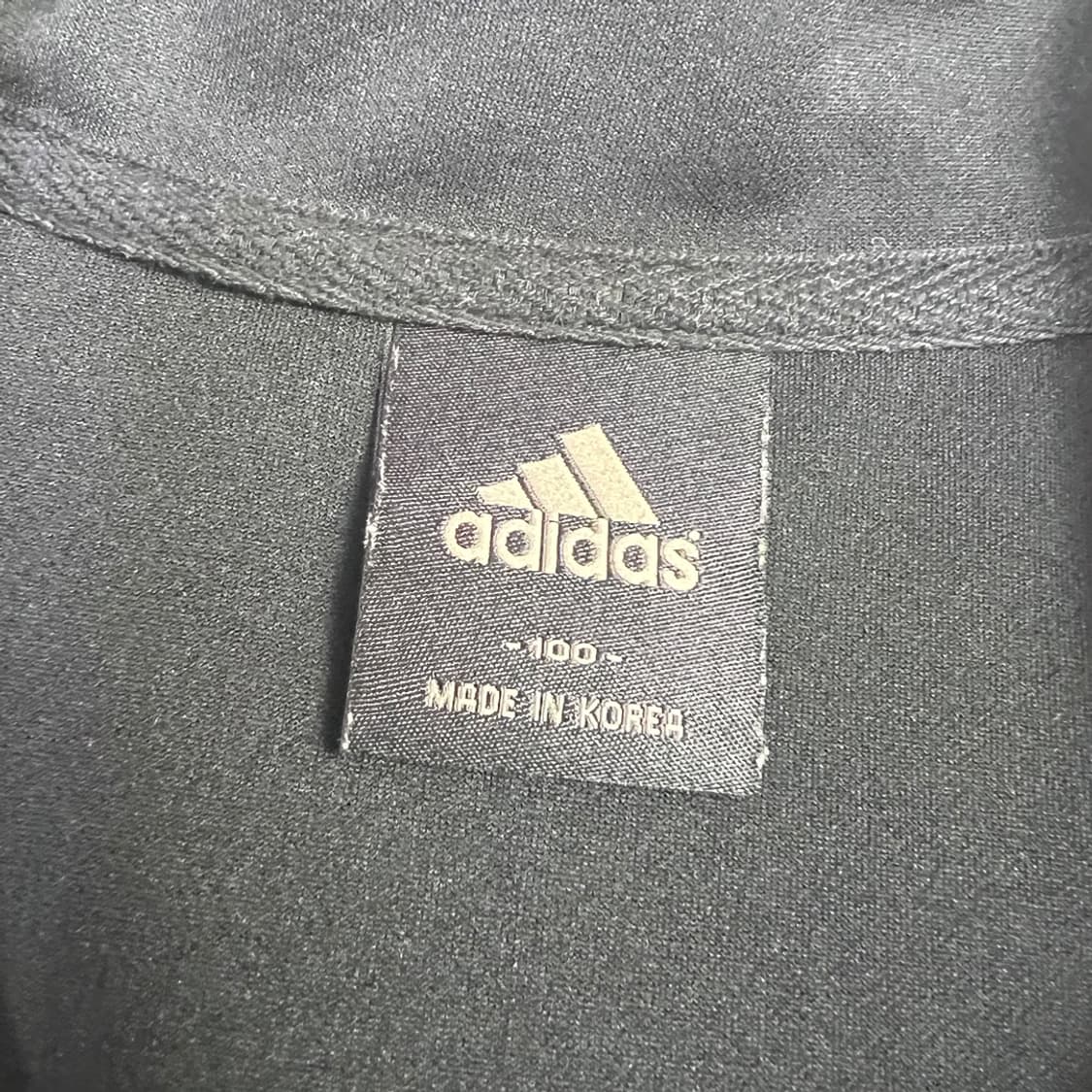 아디다스 B2B 니트 블랙 골드라인 트랙탑 져지 상품이미지4