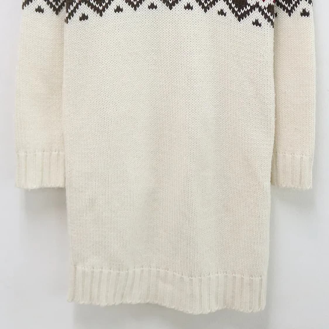 J-HONEY 노르딕 울 혼방 롱 니트 가디건 63301 상품이미지7