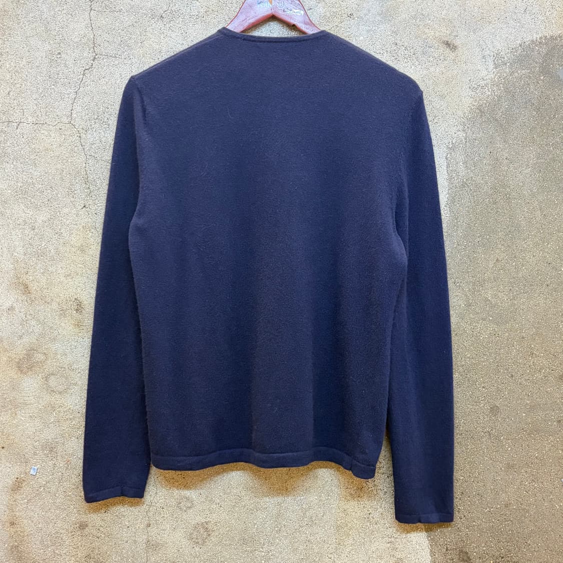 새상품급 90s USA 빈티지 랄프로렌 메리노울 케시미어 니트 가디건 상품이미지6