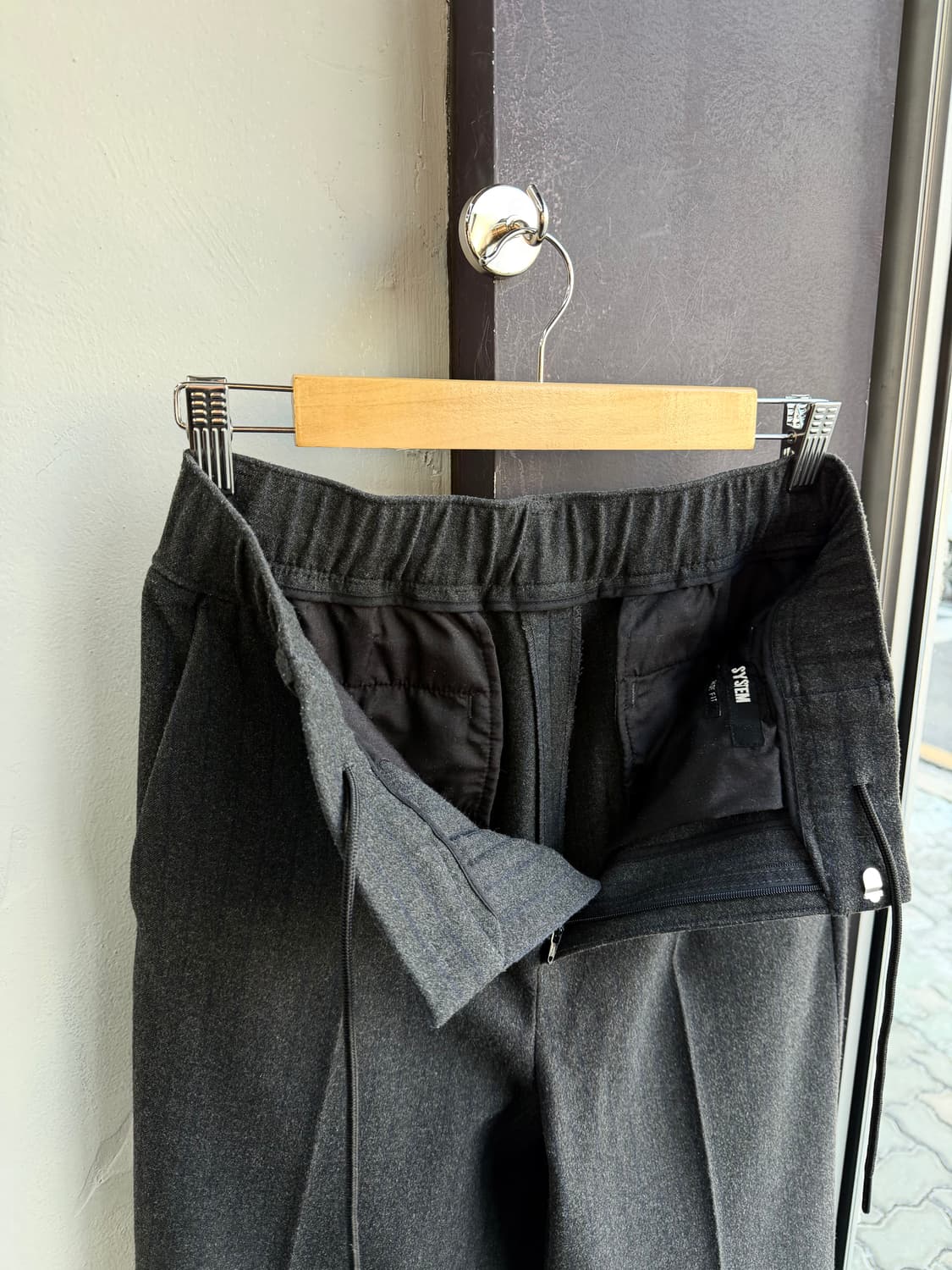 30/ 시스템옴므 20FW 노턱 밴딩 팬츠 상품이미지5