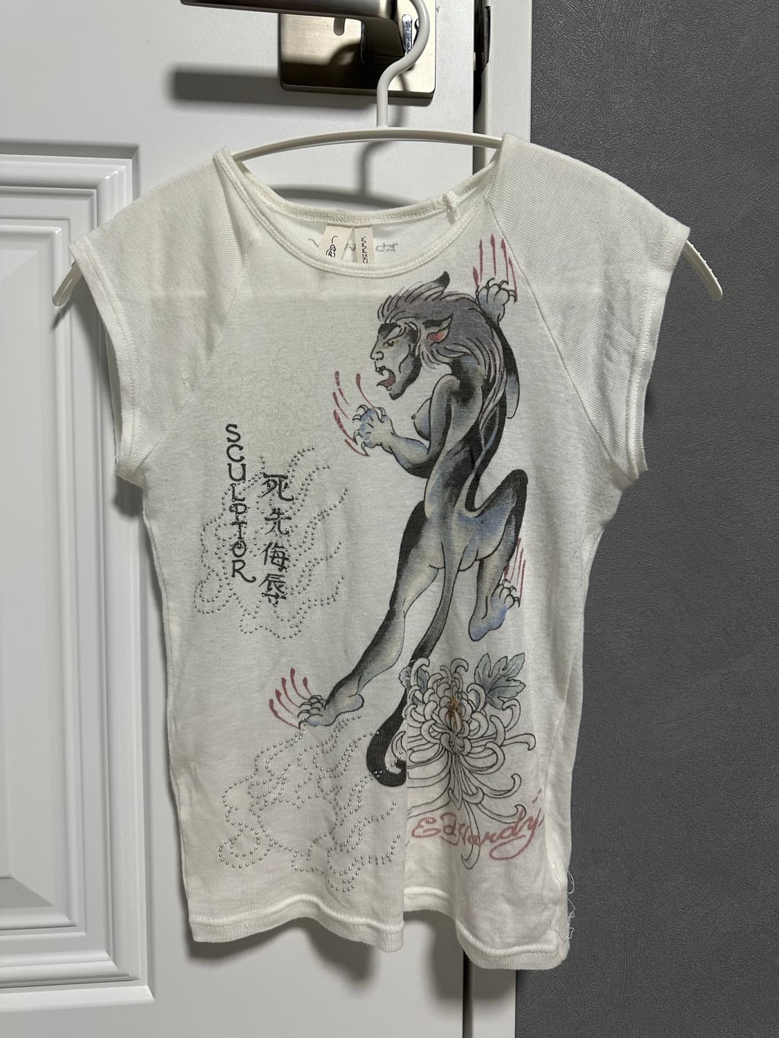 스컬프터 에드하디 반팔 티셔츠 s 상품이미지1