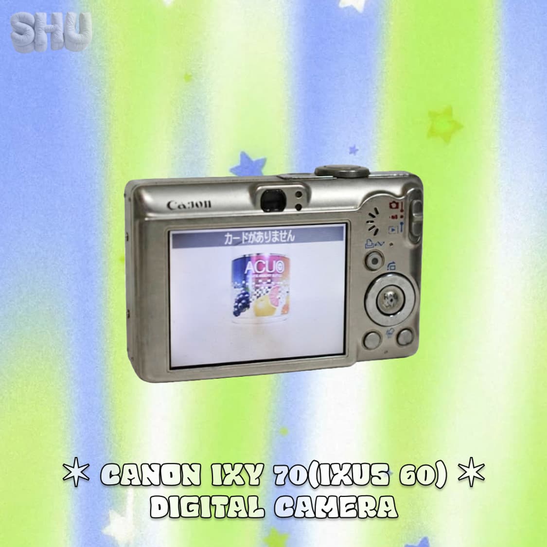 캐논 익시 IXY 70(익서스 60) 빈티지 디카 실버 상품이미지6