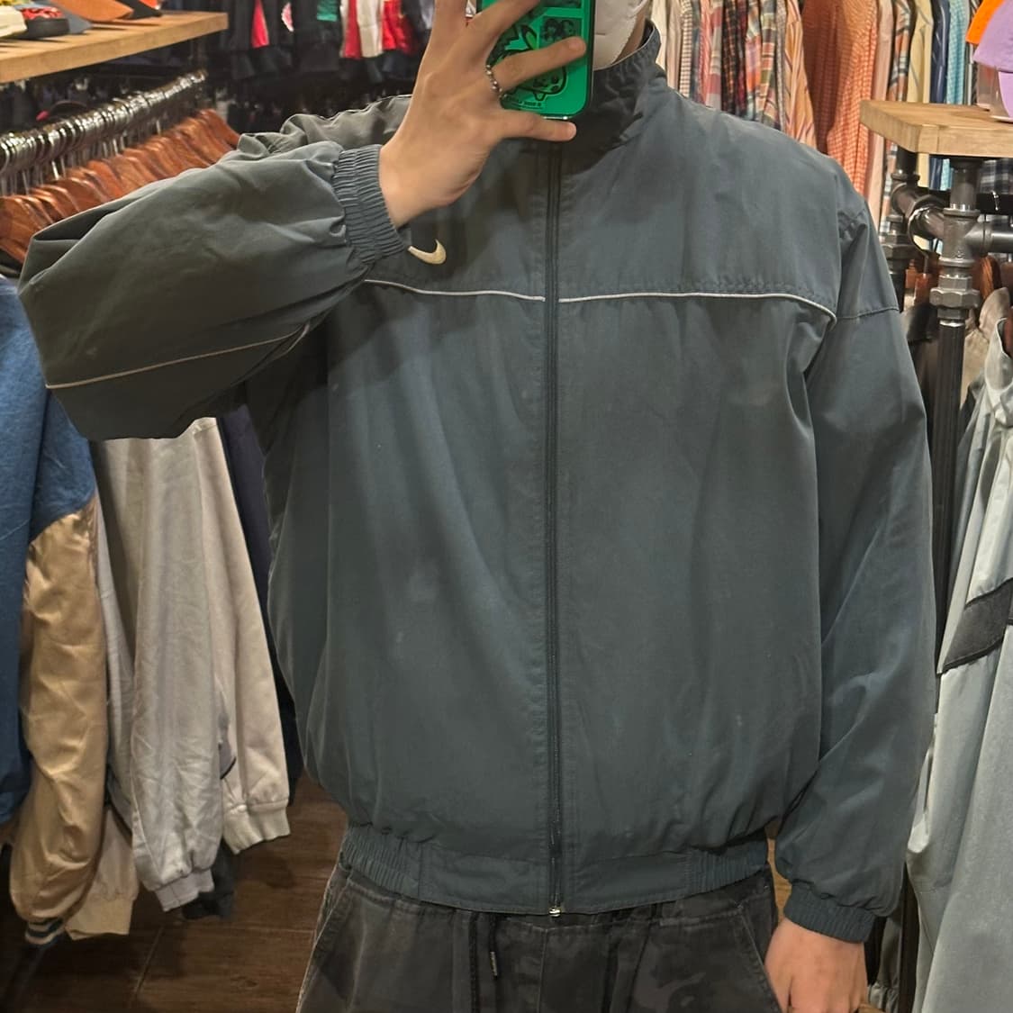 [HI] 나이키 바람막이 차콜그레이 상품이미지2