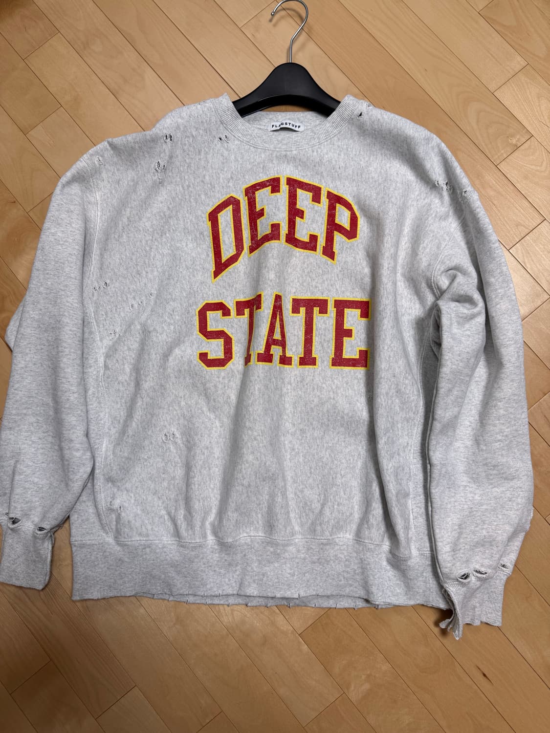 [L] flagstuff 디스 스웻셔츠 맨투맨 상품이미지1