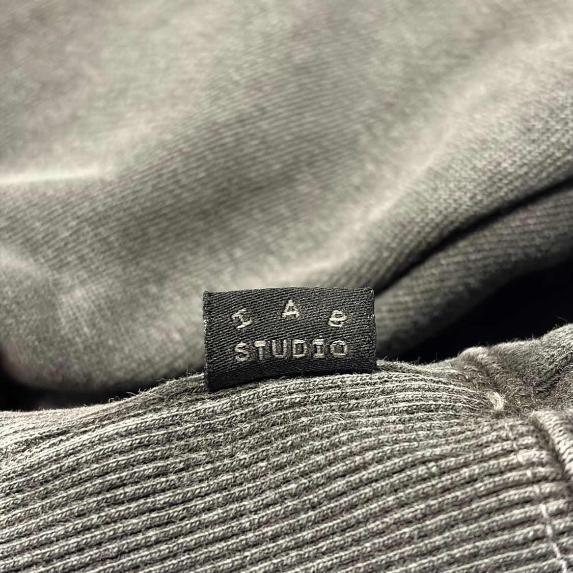 [S] IAB STUDIO 아이앱스튜디오 후드티 피그먼트 챠콜 B559 상품이미지7