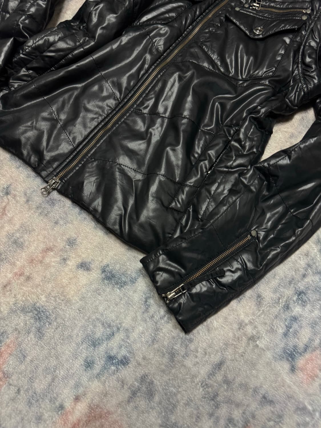 Hideaways 00s vkei trimming fur down jac 상품이미지6