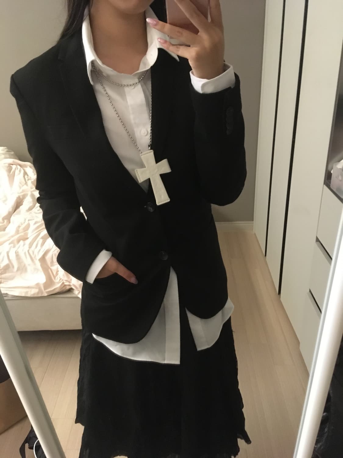 빈티지 자라 긱시크 데일리 블레이저 상품이미지1