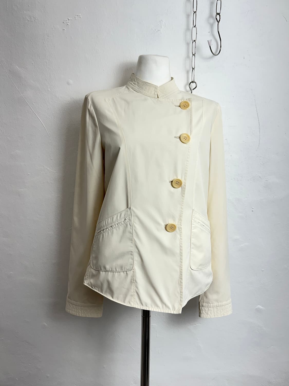 Armani Collezioni Cream Asymmetric High- 상품이미지7
